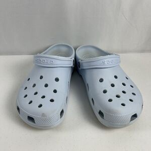 Crocs Classic Light Blue Clog Sandals Women’s (9) Mens US 7 Slip-On Unisex